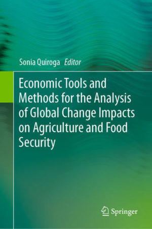 Honighäuschen (Bonn) - This book compiles examples of the most widely used tools  in agricultural economics that have been developed and used to analyze the impact of global change in agricultural activity.  The research papers on this topic are plenty but lack the methodology.  The content of this book can be used by research students exploring additional methods in agricultural economics.