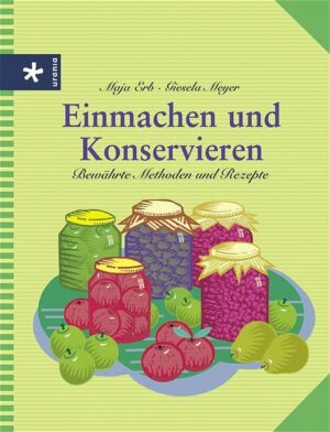 Das Einkochen ist nach wie vor die billigste Methode, um frisches Obst oder Gemüse für etwa zwei Jahre haltbar zu machen. Aber auch die Trocknung oder das Einlegen schaffen die Voraussetzung, jederzeit besondere Vor- und Nachspeisen, Kuchenbeläge oder Zutaten und Beilagen selbst für exotische Mahlzeiten parat zu haben. All diese Techniken werden anschaulich dargestellt. Viele leckere Rezepte für Marmeladen und Konfitüren, süße und pikante Gelees, Chutneys, Mixed Pickles, Pasten und Rumtöpfe lassen das Wasser im Munde zusammenlaufen.