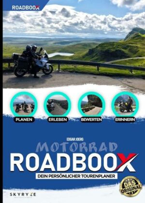 Das ROADBOOX ist der perfekte Reisebegleiter für individuelle Motorradtouren. Egal