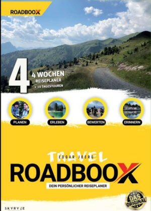 Das ROADBOOX ist der perfekte Reisebegleiter für individuelle Urlaubstouren. Egal
