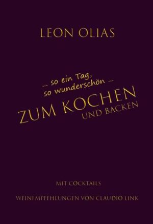 ... Menschen die über das Kochen nachdenken und unter Umständen noch nicht so erfahren sind, wird die Scheu genommen Gerichte zuhause zu kochen, welche sie normalerweise nur im Restaurant essen. Die Gerichte sind in der Zubereitung sehr gut und übersichtlich erklärt ... die liebevolle Gestaltung, humorvolle Anekdoten und Hintergrundgeschichten runden das Kochvergnügen ab ...er zulässt.“