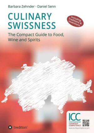 Switzerland is a melting pot of flavours and cooking styles rooted in tradition with wine, cheese and the legendary bread culture, collectively contributing to our unique culinary Swissness. This compact guide to Swiss food, wine and spirits, is packed with interesting and useful information about the origins, history, and unique appeal of culinary Swissness. Furthermore, you will discover surprising facts about Swiss Culinary traditions and inventions that touch on many people's lives.