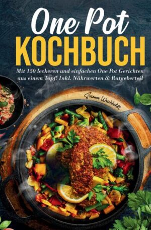 One Pot Kochbuch von Susanne Weichholdt: 150 Rezepte für schnelle, einfache und köstliche Mahlzeiten Willkommen in der Welt der One Pot Gerichte - der revolutionären Methode, um köstliche Mahlzeiten mit minimalem Aufwand zu zaubern! Das "One Pot Kochbuch" von Susanne Weichholdt ist Ihr unverzichtbarer Begleiter für die schnelle, einfache und geschmackvolle Küche. Perfekt für Berufstätige, Familien, Camping-Liebhaber, Küchenneulinge und alle, die den Genuss von vielfältigen, gesunden Mahlzeiten schätzen. Für die Zeitbewussten und Berufstätigen: Nach einem anstrengenden Arbeitstag wünschen Sie sich ein schnelles, aber dennoch köstliches Essen? Dieses Buch bietet Ihnen 150 One-Pot-Rezepte, die perfekt für Ihren geschäftigen Lebensstil sind. Erleben Sie, wie einfach es ist, mit nur einem Topf gesunde und schmackhafte Gerichte zuzubereiten. Familienfreundliche Rezepte: Möchten Sie Ihre Familie mit vielfältigen und leckeren Mahlzeiten verwöhnen? Diese Sammlung von kinderfreundlichen und einfach zuzubereitenden Rezepten wird alle am Familientisch begeistern. Outdoor-Abenteurer aufgepasst: Lieben Sie Camping und Outdoor-Aktivitäten? Entdecken Sie, wie Sie mit nur einem Topf und einigen einfachen Zutaten auch unterwegs köstliche Mahlzeiten zaubern können. Einfach und Einsteigerfreundlich: Keine Sorge, wenn Sie neu in der Küche sind. Die Rezepte in diesem Buch sind unkompliziert und leicht nachzukochen, ideal für diejenigen, die ihre Kochfähigkeiten verbessern möchten. Gesund und Bewusst: Für Gesundheitsbewusste bietet dieses Buch Rezepte mit Nährwertangaben, die eine ausgewogene Ernährung unterstützen. Genießen Sie leckere, nahrhafte Mahlzeiten ohne schlechtes Gewissen. Vielfalt und Geschmack: Entdecken Sie die breite Palette an Rezepten - von Pasta und Reisgerichten über Suppen, Fleisch, Fisch bis hin zu vegetarischen, veganen, Low Carb und asiatischen Optionen. Dieses Buch bringt Abwechslung und Freude in Ihre tägliche Küche. Kaufen Sie jetzt dieses "One Pot Kochbuch" und erleben Sie, wie einfach und lecker das Kochen sein kann!