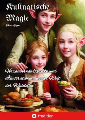 Ein Kochbuch, welches zum Träumen und Verweilen in der Fantasy-Welt der Waldelfen einlädt. Eine Vielzahl schöner und verträumter Illustrationen wird kombiniert mit leckeren Rezepten und Gerichten, die zum Fantasy-Volk der Elfen passen. Die Rezepte sind von leichtem bis mittlerem Schwierigkeitsgrad und somit auch von Jugendlichen und sonstigen Hobbyköchen leicht zuzubereiten. Dies ist der erste Band aus der Reihe "Kulinarische Magie".