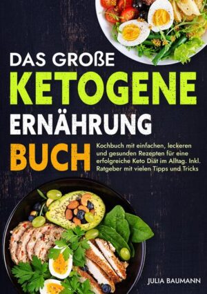 Bist du es leid, dich ständig müde und schlapp zu fühlen? Hast du genug von Diäten, die keinen langfristigen Erfolg versprechen? Möchtest du endlich ein Ernährungskonzept finden, das zu deinem Lebensstil passt und dir dabei hilft, gesund und fit zu bleiben? Dann ist dieses Kochbuch zur ketogenen Ernährung die perfekte Wahl für dich! Die ketogene Ernährung hat in den letzten Jahren immer mehr an Bedeutung gewonnen, da sie zahlreiche Vorteile für den Körper bietet. Hier sind nur einige Gründe, warum die ketogene Ernährung so beliebt ist: - Reduzierung von Entzündungen: Eine ketogene Ernährung kann helfen, Entzündungen im Körper zu reduzieren, was wiederum das Risiko von chronischen Erkrankungen wie Diabetes, Herzkrankheiten und Krebs verringern kann. - Gewichtsverlust ohne Hungern: Genieße leckere und sättigende Mahlzeiten, die deinen Körper in die Fettverbrennung versetzen und dir dabei helfen, unerwünschte Pfunde zu verlieren. - Energie und Ausdauer: Entdecke, wie die ketogene Ernährung deinen Energielevel erhöht und dir dabei hilft, dich den ganzen Tag über aktiv und wach zu fühlen. - Stabilisierung des Blutzuckerspiegels: Die ketogene Ernährung kann dazu beitragen, den Blutzuckerspiegel zu regulieren, was besonders für Diabetiker von Vorteil ist. - Stärkung des Immunsystems: Unterstütze dein Immunsystem und beuge Krankheiten vor, indem du deinen Körper mit den richtigen Nährstoffen versorgst. Neben diesen Vorteilen bietet dir dieses Kochbuch 150 abwechslungsreiche ketogene Rezepte, die in verschiedenen Kategorien aufgeteilt sind. Von Hauptgerichten über Salate bis hin zu Desserts und Getränken findest du hier eine große Auswahl an leckeren und kreativen Gerichten, die dir helfen werden, dich ketogen zu ernähren. Aber das ist noch nicht alles. Hier sind noch weitere Gründe, die dieses Kochbuch zu einem unverzichtbaren Begleiter machen: - Einfache Zubereitung: Die meisten Rezepte sind einfach und schnell zuzubereiten, sodass du auch an stressigen Tagen eine gesunde und leckere Mahlzeit auf den Tisch bringen kannst. - Vielfältigkeit: Neben den klassischen Fleischgerichten und Beilagen findest du auch viele vegetarische und vegane Optionen sowie Fisch und Meeresfrüchte. - Inspiration: Mit diesem Kochbuch wirst du nie wieder das Gefühl haben, dass du bei deiner ketogenen Ernährung auf etwas verzichten musst. Also, worauf wartest du noch? Hol dir jetzt dieses Kochbuch und starte deine Reise in ein gesünderes und erfüllteres Leben!