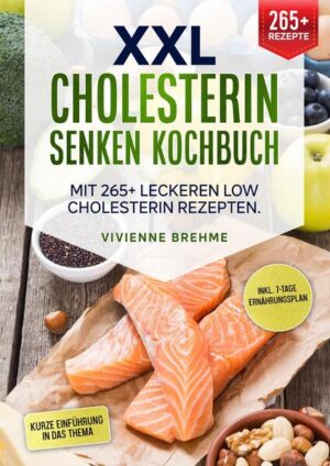 Ihr Körper braucht Cholesterin... um richtig zu funktionieren. Wenn Sie jedoch zu viel Cholesterin im Blut haben, kann es sich an den Wänden Ihrer Arterien festsetzen und diese verengen oder sogar blockieren. Dadurch sind Sie dem Risiko einer koronaren Herzkrankheit und anderer Herzerkrankungen ausgesetzt. Cholesterin wird auf Proteinen, den so genannten Lipoproteinen, durch das Blut transportiert. Ein Typ, LDL, wird manchmal als "schlechtes" Cholesterin bezeichnet. Ein hoher LDL-Spiegel führt zu einer Ablagerung von Cholesterin in den Arterien. Eine andere Art, HDL, wird manchmal als "gutes" Cholesterin bezeichnet. Es transportiert Cholesterin aus anderen Teilen Ihres Körpers zurück zur Leber. Dann entfernt die Leber das Cholesterin aus dem Körper. Essen Sie mehr Ballaststoffe Ballaststoffe werden in zwei Arten unterteilt: lösliche und unlösliche Ballaststoffe. Lösliche Ballaststoffe sind wichtig für die Senkung des LDL-Cholesterinspiegels, da sie sich in Wasser auflösen. Sie wirken, indem sie Gallensalze im Darm absorbieren. Um zusätzliche Gallensalze zu bilden, entzieht der Körper dem Kreislauf Cholesterin. Es ist wichtig, jeden Tag 5 bis 10 Gramm lösliche Ballaststoffe zu sich zu nehmen. Obst, Gemüse, Vollkornprodukte und Hülsenfrüchte sind reich an Ballaststoffen. Haferkleie, Erdbeeren, Äpfel, Zitrusfrüchte, Gerste, Bohnen, Reiskleie und Erbsen sind reich an löslichen Ballaststoffen. Die meisten Vollkorngetreide, Karotten, Blumenkohl, Apfelschalen und Rüben enthalten unlösliche Ballaststoffe, die das Sättigungsgefühl fördern und für einen regelmäßigen Stuhlgang sorgen, aber keinen Einfluss auf den Cholesterinspiegel haben. Jede Portion eines ballaststoffreichen Lebensmittels enthält mindestens 5 Gramm Ballaststoffe. . Achten Sie darauf, täglich mindestens fünf Portionen Obst und Gemüse zu essen d.h. Cholesterin natürlich senken - cholesterinsenkende Lebensmittel können dabeí unterstützend helfen. (Mehr Informartionen finden Sie im Buch)