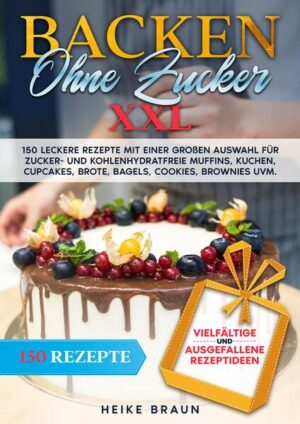 Dieses Backen ohne Zucker Kochbuch ist voll von köstlichen, leicht zuzubereitenden Rezepten! Mit 150 Rezepten zur Auswahl, finden Sie in diesem Kochbuch bestimmt das, wonach Sie suchen... Studien haben gezeigt… ...dass die Low-Carb-Diät sehr effektiv bei der Gewichtsreduzierung ist. Neben der Gewichtsabnahme bietet die kohlenhydratarme Ernährung weitere gesundheitliche Vorteile, darunter die Senkung des Bluthochdrucks, die Senkung hoher Cholesterinwerte, die Verringerung des Risikos von Herz-Kreislauf-Erkrankungen, die Umkehrung von Diabetes und sogar die Vorbeugung einiger Krebsarten. Sie erfahren, wie Sie den größtmöglichen Nutzen aus einer Diabetikerdiät ziehen, ohne auf Desserts und Süßigkeiten zu verzichten. Süßigkeiten heben die Stimmung und tragen zur Produktion von Serotonin im Körper bei - dem Glückshormon. Viele Menschen mögen Süßigkeiten, manche haben Angst davor, sie zu essen, weil sie zusätzliche Kalorien zu sich nehmen, Angst vor einem Anstieg des Blutzuckerspiegels haben oder aus anderen Gründen. Nicht jeder weiß, dass es harmlose Desserts gibt, die weder Zucker noch ungesunde Süßstoffe enthalten. Es ist wichtig, gesunde Süßigkeiten zu wählen. Darin finden Sie Informationen über nützliche Süßstoffe und solche, die vermieden werden sollten. Hier sind die Gründe, warum Sie Heißhunger auf Zucker haben… 1. Sie essen zu wenig gesunde Lebensmittel oder essen falsch: Wenn Sie nicht genug essen, sucht Ihr Körper nach schneller Energie aus anderen Quellen. Und zuckerreiche Lebensmittel geben Ihnen sofort Energie, also essen Sie sie. 2. Schlechte Gewohnheiten: Du lernst schlechte Gewohnheiten kennen. Du isst zum Beispiel gerne Eis oder Schokoriegel täglich. Aus dieser Angewohnheit wird eine Zuckersucht. 3. Sie ernähren sich unausgewogen: Wenn Sie zu viel Stärke und zu wenig Eiweiß und/oder Fett zu sich nehmen, dann verspüren Sie ein Verlangen nach Zucker. Wenn Sie ein stärkereiches Gericht essen, werden die Kalorien schnell absorbiert, sodass Sie sich nicht länger satt fühlen und Heißhunger auf Zucker haben. (mehr Informationen finden Sie im Buch)