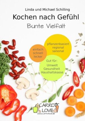 Kochen nach Gefühl - gesunde und ausgewogene Ernährung kann so einfach sein! Mit frischen saisonalen Zutaten kochen und den Unterschied entdecken, den selbst gekochtes Essen ausmachen kann! Informationen zu den Grundlagen von Ernährung helfen bei der ausgewogenen Auswahl aus der bunten Vielfalt an natürlichen Lebensmitteln. Einfache und im Alltag vielfach erprobte Rezepte inspirieren zu einer vollwertigen pflanzen-basierten Ernährung - hinein in die Welt des kreativen und intuitiven Kochens mit viel Gemüse. Einfach ein Gefühl für Lebensmittel entwickeln und sich besser fühlen durch gesundes und gutes Essen!