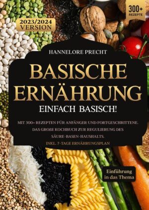 Das Grundkonzept der basischen Ernährung… besteht darin, mehr basische und weniger saure Lebensmittel zu verzehren, um das Wohlbefinden zu fördern. Diese Diät basiert auf der Vorstellung, dass säurehaltige Lebensmittel der Gesundheit schaden können, während basische Lebensmittel zur Aufrechterhaltung eines optimalen pH-Werts für ein besseres Wohlbefinden beitragen. Der empfohlene pH-Wert im Körper gemäß der basischen Diät ist ein Maß für die Säuren und Basen im gesamten Körper auf einer Skala von 0 bis 14. Der günstigste pH-Wert ist leicht alkalisch und liegt bei 7,4. Die alkalische Diät soll Krankheiten und Krebs bekämpfen, ihre Behauptungen werden jedoch nicht durch wissenschaftliche Beweise gestützt. Befürworter dieser Diät behaupten sogar, dass sie im Kampf gegen schwere Krankheiten wie Krebs helfen kann. Basische Lebensmittel liefern essenzielle Nährstoffe, die dazu beitragen können, beschleunigte Alterungserscheinungen und einen allmählichen Rückgang der Organ- und Zellfunktionen zu verhindern. Zu den potenziellen Vorteilen der basischen Ernährung gehört die Verlangsamung des Abbaus von Gewebe und Knochenmasse. (mehr Informationen finden Sie im Buch)