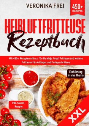 Was ist eine Heißluftfritteuse und wie funktioniert sie? Ähnlich wie ein Umluftofen kann eine Heißluftfritteuse Gerichte backen und braten, aber ihr Design ermöglicht ein schnelleres und gleichmäßigeres Garen für besonders knusprige Ergebnisse. Das Gerät ist mit einem Heizmechanismus und einem Gebläse ausgestattet, das in die Oberseite eingebaut ist. Es heizt sich schnell auf und sorgt für eine rasche Zirkulation der heißen Luft, die das Essen im Metallkorb gart. Solange die Fritteuse nicht überfüllt ist, erhält das Gericht durch die konzentrierte Hitzequelle eine knusprige, fast frittierte Textur. Ist das Kochen mit einer Heißluftfritteuse gesund? Die große Attraktivität der Heißluftfritteuse besteht darin, dass sie mit wenig Öl eine sehr knusprige Textur erzeugt, was sie zu einer gesunden Alternative zum traditionellen Frittieren macht. Mit einer Heißluftfritteuse genügt es, die Zutaten in ein paar Teelöffeln Öl zu schwenken (oder bei einigen Rezepten das Öl ganz wegzulassen), um ein köstlich knuspriges Gericht mit deutlich weniger Fett und Kalorien zu erhalten. Tipps & Tricks 1.Heizen Sie die Heißluftfritteuse vor, bevor Sie das Essen hineinlegen. Auch wenn Sie das Essen im Backofen zubereiten, heizen Sie ihn ein paar Minuten vor, bevor Sie das Essen hineinlegen. Bei einer Heißluftfritteuse ist der Vorgang derselbe. Der Geschmack der Speisen wird im vorgeheizten Zustand noch besser sein. 2.Geben Sie die Gewürze in das Öl, bevor Sie sie über die Speisen verteilen. Viele Menschen wissen nicht, dass die Luftzirkulation in diesem Gerät sehr stark ist. Deshalb können einige leichte Gewürze weggeblasen werden. Wenn Sie das verhindern wollen, tun Sie, was die Überschrift sagt, und mischen Sie einige Gewürze mit Öl. Das Öl hält die Gewürze und Kräuter auf dem Essen. 3.Vermeiden Sie die Verwendung von Antihaft-Aerosolspray, um Ihre Fritteuse nicht zu beschädigen. Viele Menschen wissen nicht, dass Antihaft-Kochsprays Zusatzstoffe enthalten können. Diese Zusatzstoffe können die Antihaftbeschichtung Ihres Geräts beschädigen. Aus diesem Grund sollten Sie sie meiden. Es gibt jedoch eine perfekte Alternative. Sie können eine Sprühflasche kaufen und Ihr Öl in diese Flasche füllen. (mehr Informationen finden Sie im Buch)