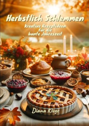 In diesem Buch mit 140 herbstlichen Rezepten dreht sich alles um die Kunst des Kochens und Genießens während der Herbstsaison. Von wärmenden Suppen und herzhaften Eintöpfen bis zu festlichen Gerichten und verlockenden Desserts bietet dieses Buch eine vielfältige Auswahl an kreativen Rezepten, die die Aromen und Zutaten des Herbstes in den Mittelpunkt stellen. Tauchen Sie ein in die kulinarische Welt des Herbstes und entdecken Sie neue Inspirationen, um die Jahreszeit in vollen Zügen zu genießen.