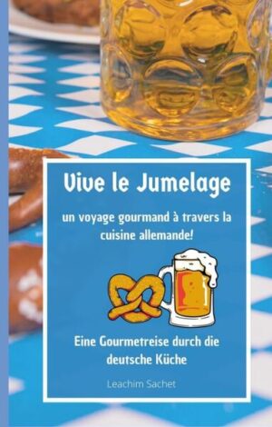 "Vive le jumelage - un voyage gourmand à travers la cuisine allemande" est un livre de cuisine bilingue qui présente la diversité culinaire de la cuisine allemande. Plongez dans un voyage gourmand à travers des recettes allemandes traditionnelles et classiques. Des plats copieux et des rôtis savoureux aux gâteaux tentants et pâtisseries, découvrez les délicieuses saveurs et les goûts authentiques que la cuisine allemande a à offrir. Ce livre de cuisine établit un lien unique entre la culture allemande et française et vous permet de découvrir les trésors culinaires des deux pays. Chaque recette est présentée en allemand et en français pour faciliter la préparation et la compréhension. Des classiques bien connus comme la choucroute et les saucisses aux plats moins connus comme les spätzle au fromage et la forêt-noire, vous serez inspiré pour expérimenter la cuisine allemande variée dans votre propre cuisine. "Vive le jumelage - un voyage gourmand à travers la cuisine allemande" n'est pas seulement un livre de cuisine, mais aussi un hommage à la connexion culturelle entre l'Allemagne et la France. Laissez-vous charmer par les délicieuses recettes et les anecdotes charmantes sur la cuisine allemande. Que vous soyez un chef expérimenté ou un novice en cuisine, ce livre vous aidera à maîtriser les plats allemands traditionnels et à créer des expériences culinaires inoubliables. Découvrez le monde culinaire de l'Allemagne et de la France avec ce livre de cuisine bilingue unique, qui associe goût et culture. Partez pour un voyage culinaire délicieux et laissez la cuisine allemande choyer vos sens et enrichir vos talents culinaires. Bon appétit et guten Appetit ! "Vive le jumelage - un voyage gourmand à travers la cuisine allemande" ist ein zweisprachiges Kochbuch, das die kulinarische Vielfalt der deutschen Küche präsentiert. Tauchen Sie ein in eine genussvolle Reise durch die traditionsreichen und klassischen deutschen Rezepte. Von deftigen Eintöpfen und herzhaften Braten bis hin zu verlockenden Kuchen und Gebäck, entdecken Sie die köstlichen Aromen und die authentischen Geschmacksrichtungen, die die deutsche Küche zu bieten hat. Dieses Kochbuch bietet eine einzigartige Verbindung zwischen der deutschen und französischen Kultur und lässt Sie die kulinarischen Schätze beider Länder entdecken. Jedes Rezept wird sowohl in deutscher als auch in französischer Sprache präsentiert, um eine leichte Zubereitung und Verständigung zu ermöglichen. Von bekannten Klassikern wie Sauerkraut und Bratwurst bis hin zu weniger bekannten Gerichten wie Käsespätzle und Schwarzwälder Kirschtorte, werden Sie inspiriert, die vielfältige deutsche Küche in Ihrer eigenen Küche zu erleben. "Vive le jumelage - un voyage gourmand à travers la cuisine allemande" ist nicht nur ein Kochbuch, sondern auch eine Hommage an die kulturelle Verbundenheit zwischen Deutschland und Frankreich. Lassen Sie sich von den leckeren Rezepten und den charmanten Anekdoten über die deutsche Küche verzaubern. Ob Sie ein erfahrener Koch oder ein Neuling in der Küche sind, dieses Buch wird Ihnen helfen, traditionelle deutsche Gerichte zu meistern und unvergessliche kulinarische Erlebnisse zu schaffen. Entdecken Sie die kulinarische Welt Deutschlands und Frankreichs mit diesem einzigartigen zweisprachigen Kochbuch - eine perfekte Verbindung aus Geschmack und Kultur. Gehen Sie auf eine köstliche Reise und erleben Sie, wie die deutsche Küche Ihre Sinne verwöhnt und Ihre Kochkünste bereichert. Guten Appetit und bon appétit!