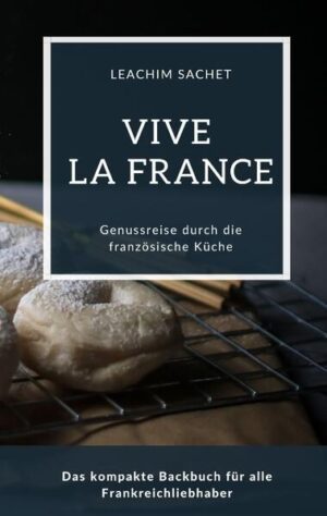 Entdecken Sie die köstliche Welt der französischen Backkunst! In diesem zauberhaften Backbuch entführe ich Sie in die Geheimnisse und Genüsse der französischen Pâtisserie. Tauchen Sie ein in eine Welt voller himmlischer Croissants, zarter Tartelettes, duftender Baguettes und verführerischer Macarons. Lernen Sie die traditionellen Rezepte und Techniken kennen, die von Generation zu Generation weitergegeben wurden und heute weltweit geliebt werden. Egal, ob Sie ein Anfänger oder ein erfahrener Bäcker sind, mit den detaillierten Anleitungen und inspirierenden Fotos werden Sie mühelos zu einem Meister der französischen Backkunst. Entdecken Sie die süßen und herzhaften Köstlichkeiten, die das Herz Frankreichs erobern, und bringen Sie den Zauber der französischen Pâtisserie in Ihre eigene Küche.