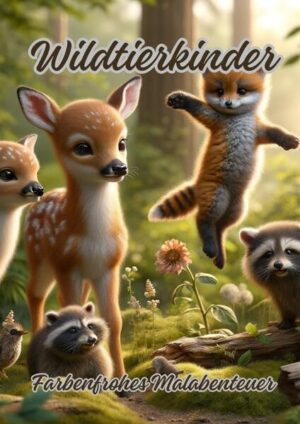 Wildtierkinder: Farbenfrohes Malabenteuer | Diana Kluge