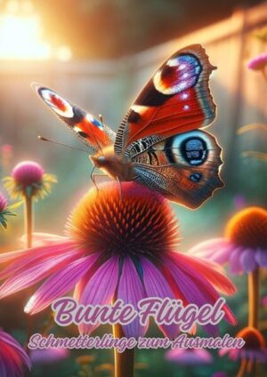 Bunte Flügel: Schmetterlinge zum Ausmalen | Diana Kluge