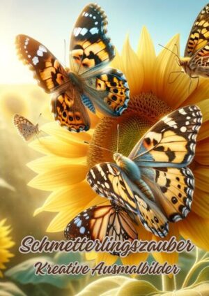 Schmetterlingszauber: Kreative Ausmalbilder | Diana Kluge