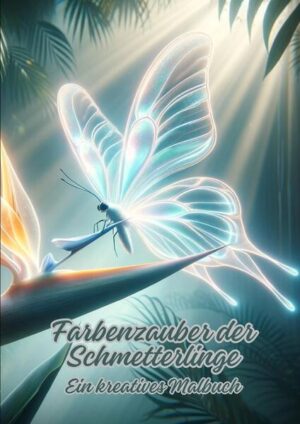 Farbenzauber der Schmetterlinge: Ein kreatives Malbuch | Diana Kluge