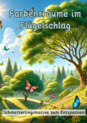 Farbenträume im Flügelschlag: Schmetterlingsmotive zum Entspannen | Maxi Pinselzauber