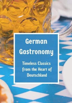 "German Gastronomy: Timeless Classics from the Heart of Deutschland" is a culinary masterpiece that invites you to explore the rich and diverse world of German cuisine. This book is a delightful journey into the heart of Germany's culinary traditions, presenting a curated collection of timeless and beloved German dishes. From the hearty flavors of sauerbraten to the sweet indulgence of Black Forest Cake, each recipe embodies the essence of German gastronomy. With detailed instructions and fascinating insights into the cultural background of each dish, this book ensures a delightful cooking experience, allowing you to savor the authentic taste of Deutschland in your own kitchen. It's a celebration of the enduring legacy of German cuisine and an invitation to recreate these classic recipes, embracing the flavors that have stood the test of time. Prost and guten Appetit!