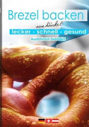 Tauchen Sie ein in die köstliche Welt der Brezeln mit unserem Brezelbackbuch! Hier finden Sie ein einfaches, schnelles und leckeres Rezept, dasw selbst Backanfänger im Handumdrehen meistern. Eine klassische Laugenbrezel aus gesundem Bio Dinkel, optimiert mit hochwertigem Ur-Salz. Ein Geschmackserlebnisse für jeden Gaumen. Entdecken Sie die Geheimnisse eines perfekten Brezelteigs und lassen Sie sich von unserer klaren Anleitungen inspirieren. Mit praktischen Tipps und Tricks wird jeder Backtag zu einem Genuss. Freuen Sie sich auf hausgemachte Brezeln, die nicht nur schnell und einfach, sondern auch unwiderstehlich lecker sind!