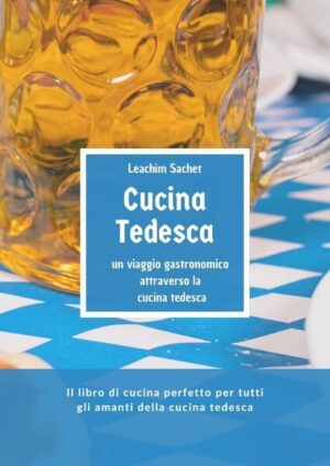 Benvenuti a "Cucina tedesca - un viaggio gastronomico attraverso la cucina tedesca"! Questo libro di cucina è un regalo culinario sviluppato appositamente per i nostri amici italiani nell'ambito del gemellaggio tra città. Vi invita a un piacevole viaggio attraverso il variegato mondo della cucina tedesca. Immergetevi nella ricca tradizione culinaria tedesca e scoprite le più grandi ricette classiche che il Paese ha da offrire. In questo libro vi presentiamo un'accurata selezione di piatti che da generazioni sono presenti sulle tavole dei tedeschi e che hanno deliziato il cuore. Da sostanziosi piatti di carne a deliziosi contorni e irresistibili dessert, abbiamo raccolto le migliori ricette per farvi vivere un'autentica esperienza di gusto.