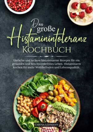 Kämpfst du ständig gegen unerträgliche Symptome der Histaminintoleranz? Hast du Schwierigkeiten, leckere und gesunde Mahlzeiten zu finden, die deinen Histaminspiegel im Griff halten? Wünschst du dir eine Erleichterung, ohne dabei auf den Genuss beim Essen verzichten zu müssen? Dann ist dieses Kochbuch genau das, was du brauchst! Es ist dein idealer Begleiter auf dem Weg zu einem beschwerdefreien Leben, indem es dir zeigt, wie du mit einfachen und leckeren Rezepten die histaminarme Ernährung genießen kannst. Hier sind vier Gründe, warum eine histaminarme Ernährung so vorteilhaft ist: - Linderung von Symptomen: Eine histaminarme Ernährung kann dazu beitragen, die üblichen Symptome einer Histamin-Intoleranz, wie Kopfschmerzen, Verdauungsprobleme und Hautreaktionen, zu lindern. - Stärkung des Immunsystems: Eine ausgewogene, histaminarme Ernährung unterstützt das Immunsystem und hilft, Allergien in Schach zu halten. - Verbesserung der Lebensqualität: Das Kochbuch hilft dir, Lebensmittel zu entdecken, die nicht nur deinen Histamin-Wert im Griff behalten, sondern auch fantastisch schmecken. - Förderung der allgemeinen Gesundheit: Diese Ernährungsweise unterstützt nicht nur bei Histaminintoleranz, sondern kann auch das allgemeine Wohlbefinden stärken. Dieses Rezeptbuch bietet dir eine Vielzahl an Rezepten, die einfach zuzubereiten sind und keine exotischen Zutaten benötigen. So ist es leicht, eine histaminarme Ernährung in den Alltag zu integrieren. Warum dieses Kochbuch ein Muss für jeden ist, der unter Histamin-Intoleranz leidet: - Vielseitigkeit: Von Frühstücksideen über Hauptgerichte bis hin zu Desserts - dieses Kochbuch bietet für jede Tageszeit und jeden Geschmack das passende Rezept. - Einfach zu befolgen: Die Rezepte sind klar und einfach zu befolgen, auch wenn du kein erfahrener Koch bist. - Gesundheitlich vorteilhaft: Jedes Rezept wurde mit Blick auf gesundheitliche Vorteile entwickelt. - Zeitsparend: Die meisten Rezepte können in weniger als 30 Minuten zubereitet werden, was perfekt für vielbeschäftigte Menschen ist. Also, was hält dich noch zurück? Kaufe jetzt dieses Kochbuch und beginne den Weg zu einem genussvollen und beschwerdefreien Leben. Dein Körper wird es dir danken!