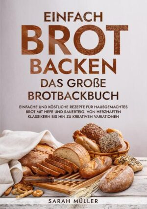 Du liebst den unwiderstehlichen Duft von frisch gebackenem Brot und möchtest selbst zum Meisterbäcker werden? Du hast dich vielleicht schon gefragt, wie du das perfekte Brot zu Hause zaubern kannst, das außen knusprig und innen herrlich weich ist? Oder vielleicht bist du es leid, immer wieder teures und geschmackloses Brot im Supermarkt zu kaufen? Dann ist dieses Brotbackbuch die perfekte Wahl für dich! Mit meinem umfassenden Kochbuch zum Brotbacken wirst du in die Welt des Backens eintauchen und in kürzester Zeit wunderbare Brote selbst herstellen können. Lass mich dir zeigen, wie einfach das Backen von Brot sein kann. Warum solltest du dein eigenes Brot backen? Hier sind einige Gründe: - Gesundheitliche Vorteile: Du bestimmst die Qualität der Zutaten und kannst somit auf Zusatzstoffe und Konservierungsmittel verzichten. Außerdem kannst du Vollkornmehl und gesunde Körner verwenden, um deinen Brotlaib einen nährstoffreichen Kick zu verleihen. - Kosteneinsparungen: Im Vergleich zu teuren Bäckerei- oder Supermarktbroten sparst du auf lange Sicht bares Geld, indem du dein eigenes Brot herstellst. - Für jede Ernährungsform das Richtige: Egal ob du dich für eine kohlenhydratarme Ernährung entschieden hast, eine Glutenunverträglichkeit hast oder eine rein pflanzliche Ernährung bevorzugst, dieses Kochbuch bietet dir eine Fülle an Rezepten, die perfekt zu deinen Bedürfnissen passen. - Frische garantiert: Mit meinem Kochbuch kannst du sicherstellen, dass du immer frisches Brot zur Hand hast. Backe dein Brot wann immer du möchtest und genieße den unwiderstehlichen Geschmack von frisch gebackenen Brotscheiben. Tauche ein in die Welt des Brotbackens und entdecke die aromatische Vielfalt von klassischen Weizenbroten, Brot mit Sauerteig, herzhaftem Brot, Brot mit Früchten und exotischen Brotvariationen. Zudem bietet das Buch eine Auswahl an glutenfreien, veganen und Low-Carb Brotrezepten. Hier sind weitere Gründe, warum dieses Kochbuch ein absolutes Muss ist: - Du findest in meinem Kochbuch eine Vielzahl inspirierender Rezepte für jede Gelegenheit, die deine kulinarische Kreativität entfachen werden. - Mit meinen detaillierten Schritt-für-Schritt-Anleitungen helfe ich dir als Anfänger problemlos köstliches Brot zu backen und deine Backkünste weiterzuentwickeln. - Als zusätzliches Highlight enthält mein Buch einen kurzen Ratgeber, der dir einen schnellen Einstieg ins Brotbacken ermöglicht. Hier gebe ich dir hilfreiche Tipps und Tricks, damit du sofort loslegen kannst. Also, worauf wartest du noch? Erfülle dir den Traum vom selbstgebackenen Brot und entdecke die endlosen Möglichkeiten, die dir dieses Buch bietet.