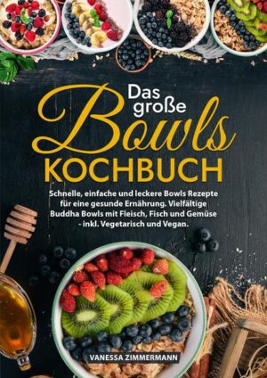 Suchst du nach einer Möglichkeit, abwechslungsreiche und gesunde Bowls zuzubereiten, die nicht nur gut schmecken, sondern auch nahrhaft sind? Möchtest du die Vielfalt an Zutaten in einer Schüssel erleben, ohne dabei auf Geschmack oder Qualität zu verzichten? Möchtest du leckere und gesunde Bowls kreieren, ohne stundenlang in der Küche zu stehen? Dann ist dieses Kochbuch genau das Richtige für dich! Tauche ein in die bunte Welt der Bowls und entdecke, wie diese Mahlzeiten deinen Gaumen erfreuen und gleichzeitig deinen Körper mit wertvollen Nährstoffen versorgen können. Bowls bieten dir zahlreiche Vorteile: - Einfache Zubereitung: Bowls sind unkompliziert und schnell zuzubereiten