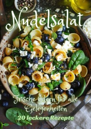 In diesem Buch dreht sich alles um die vielfältige Welt der Nudelsalate, die sowohl klassische als auch innovative Rezepte aus verschiedenen Kulturen präsentiert. Leserinnen und Leser werden eingeladen, durch die Seiten zu reisen, von den aromatischen Gewürzen eines indischen Curry-Nudelsalats bis hin zu den frischen Aromen eines italienischen Pesto-Nudelsalats. Jedes Rezept ist sorgfältig gestaltet, um sowohl Anfängern als auch erfahrenen Küchenchefs zu helfen, perfekte Gerichte für jede Jahreszeit und jeden Anlass zu kreieren.