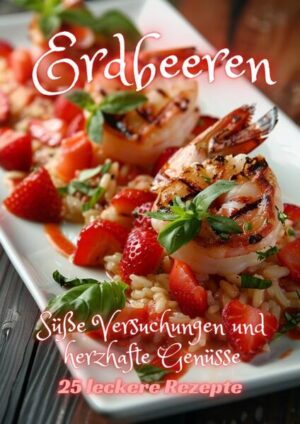 In "Erdbeeren: Süße Versuchungen und herzhafte Genüsse" erleben Leser eine vielfältige und inspirierende Welt der Kochkunst, die sich ganz der Vielseitigkeit von Erdbeeren widmet. Von erfrischenden Getränken und leichten Vorspeisen bis hin zu üppigen Hauptgerichten und innovativen Desserts, bietet dieses Buch eine Palette an Rezepten, die alle Sinne ansprechen. Es lädt dazu ein, traditionelle Gerichte neu zu interpretieren und Erdbeeren in unerwarteten, kreativen Kombinationen zu genießen, die sowohl Alltagsköche als auch Gourmetliebhaber begeistern werden.