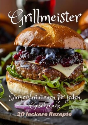 In "Grillmeister: Burgervariationen für jeden Geschmack" dreht sich alles um die Kunst des Burger-Grillens, wobei eine Vielfalt an innovativen Rezepten vorgestellt wird, die von klassischen Kompositionen bis hin zu exotischen Neukreationen reichen. Dieses Buch bietet eine umfassende Anleitung, wie man mit hochwertigen Zutaten und kreativen Kombinationen echte Geschmackserlebnisse schaffen kann, die jeden Grillabend bereichern. Es zielt darauf ab, sowohl Anfänger als auch erfahrene Grillmeister zu inspirieren, ihre kulinarischen Fähigkeiten zu erweitern und Gäste mit außergewöhnlich leckeren Burgern zu begeistern.