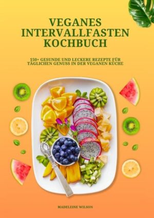 Veganes Intervallfasten Kochbuch: 150+ gesunde und leckere Rezepte für täglichen Genuss in der veganen Küche Im "Veganes Intervallfasten Kochbuch: 150+ gesunde und leckere Rezepte für täglichen Genuss in der veganen Küche" erwartet dich eine reichhaltige Auswahl an köstlichen veganen Rezepten, die nicht nur deinen Gaumen verwöhnen, sondern auch deiner Gesundheit zugutekommen. Als erfahrene Ernährungsberaterin ist mir bewusst, wie wichtig es ist, sich ausgewogen und gesund zu ernähren, ohne dabei auf den Genuss zu verzichten. Entdecke eine Fülle von Gerichten aus der pflanzlichen Küche, die deinen Alltag bereichern werden. Von herzhaften Hauptgerichten bis hin zu verlockenden Desserts bietet dieses Kochbuch eine breite Palette an Optionen für jede Gelegenheit. Die gesundheitlichen Vorteile einer veganen Ernährung und des Intervallfastens sind vielfältig: -Gewichtsmanagement: Eine ausgewogene vegane Ernährung in Verbindung mit Intervallfasten kann dabei helfen, ein gesundes Gewicht zu erreichen und zu halten. -Verbesserung der Herzgesundheit: Die Reduzierung des Konsums tierischer Produkte und die Fokussierung auf pflanzliche Lebensmittel kann das Risiko von Herzkrankheiten senken. -Blutzuckerkontrolle: Vegan zu fasten kann dazu beitragen, den Blutzuckerspiegel zu regulieren und das Risiko für Diabetes zu verringern. -Entzündungshemmende Wirkung: Viele pflanzliche Lebensmittel haben entzündungshemmende Eigenschaften, die dazu beitragen können, Entzündungen im Körper zu reduzieren. -Verbesserung der Verdauung: Die Ballaststoffe in einer veganen Ernährung fördern eine gesunde Verdauung und können Verstopfung vorbeugen. -Erhöhte Vitalität: Eine ausgewogene vegane Ernährung und das Intervallfasten können zu einem gesteigerten Energielevel und einem allgemeinen Gefühl der Vitalität führen. Meine Rezepte decken alle Aspekte des veganen Intervallfastens ab, einschließlich gesunder Meal-Prep-Ideen, köstlicher Backrezepte und einfacher veganer Snackideen. Ob du bereits ein erfahrener Koch bist oder gerade erst anfängst, dich vegan und im Intervall zu ernähren, meine klaren Anleitungen und nützlichen Tipps machen das Kochen zu einem einfachen und unterhaltsamen Erlebnis. Lass dich von der Vielfalt und Kreativität der veganen Küche inspirieren und entdecke neue Lieblingsgerichte, die du immer wieder genießen wirst. Mit dem "Veganes Intervallfasten Kochbuch" wird das Kochen zu einem unkomplizierten Vergnügen, das nicht nur dich, sondern auch deine Familie und Freunde begeistern wird.