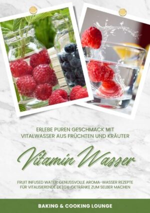 Entdecke "Vitamin Wasser: Erlebe puren Geschmack mit Vitalwasser aus Früchten und Kräutern" - Dein Schlüssel zu erfrischenden, gesunden Getränken! In diesem Buch findest du: • Aroma-Wasser selber machen: Frische Rezepte mit Früchten und Kräutern. • Elektrolyte & Hydration: Wie Vitamin-Wasser deinen Körper optimal unterstützt. • Gesundheits-Boost: Entdecke die Vorteile von Ananas, Beeren, Zitronen und mehr. • Kräuterkraft: Nutze Basilikum, Minze, Lavendel und andere Kräuter für mehr Wohlbefinden. • Detox-Rezepte: Trink dich fit und entgifte auf natürliche Weise. • Sportgetränke: Vitamine und Mineralien für maximale Leistung. • Gesunde Trinkgewohnheiten: Tipps für eine optimale Flüssigkeitszufuhr. Verabschiede dich von langweiligem Wasser und entdecke die Welt köstlicher Aroma-Wasser-Rezepte. In diesem Buch erfährst du, wie du mit einfachen Schritten dein eigenes Vitamin-Wasser herstellen kannst. Gesundheit und Genuss in einem Glas Lerne, wie du Hydration mit Geschmack verbindest, indem du Wasser mit natürlichen Aromen aus Früchten und Kräutern aufwertest. Diese selbstgemachten Rezepte sind nicht nur gesund, sondern auch unglaublich lecker. Für Sportler und Wellness-Liebhaber Ob du als Sportler vitaminreiche Sportgetränke suchst oder Wellness-Drinks für dein Wohlbefinden entdecken möchtest - hier findest du die passenden Rezepte. Diese vitalstoffreichen Getränke sind ideal für einen aktiven Lebensstil. Gesund trinken leicht gemacht Egal ob kalorienarme Erfrischungen oder gesunde Durstlöscher, dieses Buch bietet dir zahlreiche Rezepte, um deine Flüssigkeitszufuhr auf gesunde Weise zu optimieren. Trink dich fit und gesund Ernährung und Hydration gehen Hand in Hand - dieses Buch zeigt dir, wie du beides mit erfrischenden, natürlichen Getränken kombinieren kannst. Bereite dich darauf vor, puren Geschmack und Erfrischung zu erleben. Hol dir noch heute dein Exemplar von "Vitamin Wasser" und tauche ein in die Welt gesunder Aroma-Wasser-Rezepte!