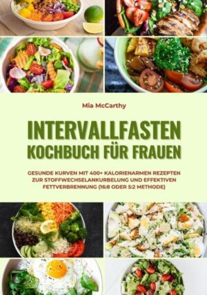 Intervallfasten Kochbuch für Frauen: Gesunde Kurven mit 400+ kalorienarmen Rezepten zur Stoffwechselankurbelung und effektiven Fettverbrennung (16:8 oder 5:2 Methode) Tauche ein in die Welt des Intervallfastens mit dem "Intervallfasten Kochbuch für Frauen: Gesunde Kurven mit 400+ kalorienarmen Rezepten zur Stoffwechselankurbelung und effektiven Fettverbrennung (16:8 oder 5:2 Methode)"! Dieses Buch ist der perfekte Begleiter für Frauen, die auf der Suche nach einer effektiven Methode zum Abnehmen sind. Mit den bewährten Intervallfasten-Methoden 16:8 und 5:2 erhältst du nicht nur einen klaren Fastenzeitplan, sondern auch 400+ köstliche, kalorienarme Rezepte, die deinen Stoffwechsel ankurbeln und die Fettverbrennung effektiv unterstützen. Erfahre, wie Intervallfasten nicht nur zu einer Gewichtsreduktion führt, sondern auch deinen Gesundheitszustand verbessern kann. Verstehe den Fastenrhythmus und den Essen-Fasten-Zyklus, die grundlegenden Prinzipien hinter dem langfristigen Fastenplan und die Vorteile, die das Intervallfasten für Frauen bietet. Das Buch bietet nicht nur eine Vielzahl von leckeren Rezepten, sondern führt auch in die verschiedenen Fastenmethoden ein, erklärt den Stoffwechsel und das Intervallfasten-Fenster. Es richtet sich besonders an Anfängerinnen, die gesund abnehmen möchten. Aber auch erfahrene Fastende finden hier wertvolle Tipps und Erfahrungen. Erfahre, wie du das Intervallfasten in deinen Alltag integrierst, auch wenn du berufstätig bist. Das Kochbuch gibt dir nicht nur einen detaillierten Intervallfasten-Plan, sondern auch Einblicke in die 24-Stunden-Fasten-Methode und die Autophagie, die die Zellerneuerung fördert. Dieses Fasten-Buch wird durch "Trink dich gesund: Vitamin-Wasser mit Früchten und Kräutern" ergänzt - eine erfrischende Möglichkeit, deinen Körper nicht nur mit wichtigen Nährstoffen zu versorgen, sondern auch den vollen Geschmack von selbstgemachtem Vitamin-Wasser zu genießen. Beginne deine Reise zu gesunden Kurven und effektiver Fettverbrennung jetzt! Hol dir das "Intervallfasten Kochbuch für Frauen" und entdecke 400+ köstliche Rezepte. Tauche ein, transformiere deinen Körper und erlebe ein neues, gesünderes Leben!