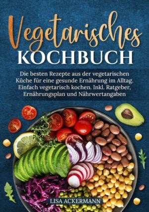 Fragst Du Dich, wie Du ohne großen Aufwand eine gesunde, ausgewogene vegetarische Ernährung in Deinen Alltag integrieren kannst? Möchtest Du wissen, wie Du Dich fleischfrei ernähren kannst, ohne dabei auf wichtigen Nährstoffe zu verzichten? Willst Du erfahren, wie eine vegetarische Ernährung nicht nur Dich, sondern auch die Umwelt positiv beeinflussen kann? Dann ist dieses Kochbuch genau das Richtige für Dich! Mit abwechslungsreichen und unkomplizierten Rezepten erhältst Du eine Vielzahl an Ideen, wie Du die vegetarische Küche in Deinen Alltag einbauen kannst - egal, ob Du gerade erst anfängst oder bereits Erfahrungen hast. Die Vorteile dieses Buches: - Wissen, das zählt: Der umfassende Ratgeber in diesem Buch beantwortet Dir all Deine Fragen zur vegetarischen Ernährung. Du lernst, wie Du alle wichtigen Nährstoffe aus rein pflanzlichen Quellen erhältst, um Deine Gesundheit zu fördern. - Vegetarisch kochen leicht gemacht: Die unkomplizierten und schnellen Rezepte machen es einfach, eine gesunde, fleischfreie Ernährung in Deinen Alltag einzubauen - ohne komplizierte Zutaten oder aufwendige Zubereitungen. - Umweltbewusst genießen: Mit einer vegetarischen Ernährung leistest Du einen aktiven Beitrag zum Schutz der Umwelt und zur Schonung der Tierwelt. So kombinierst Du Genuss mit einem guten Gewissen. - Abwechslungsreich und lecker: Mit verschiedenen Veggie-Gerichten findest Du immer etwas Neues, das Dich begeistert - von einfachen Salaten und Hauptgerichten bis hin zu köstlichen Desserts. Abwechslung und Geschmack sind garantiert! Was Dich in diesem Buch erwartet: - Schnelle, alltagstaugliche Rezepte: Für jede Mahlzeit des Tages gibt es kreative und gesunde Ideen, die sich leicht zubereiten lassen. - Fleischfrei, aber voller Nährstoffe: Lerne, wie Du ohne Fleisch alle essenziellen Nährstoffe aufnimmst und dabei satt und zufrieden bleibst. - Tipps für den Alltag: Praktische Tipps zur Lebensmittelauswahl, Lagerung und gesunder Ernährung helfen Dir, ohne Stress Deine Ernährung umzustellen. - 14-Tage-Ernährungsplan: Damit Dir der Einstieg in die vegetarische Ernährung noch leichter fällt, begleitet Dich ein einfacher Ernährungsplan. Sichere Dir jetzt Dein Exemplar und starte in eine gesündere, nachhaltigere Zukunft - ganz ohne Fleisch!