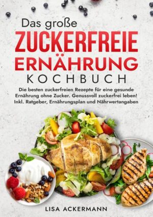 Willst Du Deine Ernährung umstellen und endlich auf raffinierten Zucker verzichten, ohne auf süßen Genuss zu verzichten? Möchtest Du wissen, wie Du ganz einfach gesunde Alternativen zu Zucker in Deinen Alltag integrieren kannst? Suchst Du nach einer Möglichkeit, durch den Verzicht auf Zucker gesünder zu leben und Dich besser zu fühlen? Dann ist dieses Kochbuch Dein perfekter Begleiter! Es zeigt Dir, wie einfach und lecker es sein kann, komplett auf raffinierten Zucker zu verzichten, und bietet Dir eine Vielzahl an schmackhaften Rezepten, die ganz ohne Industriezucker auskommen. Der Ratgeber in diesem Buch wird Dich Schritt für Schritt dabei unterstützen, die besten Zuckeralternativen zu finden, Zuckerfallen zu erkennen und langfristig gesünder zu leben. Die Vorteile dieses Buches: - Gesund genießen: Lerne, wie Du Dich bewusst und ausgewogen ernähren kannst, ohne dabei auf Süßes zu verzichten. - Einfach und alltagstauglich: Entdecke unkomplizierte Rezepte, die sich schnell und ohne großen Aufwand zubereiten lassen - ideal für Einsteiger und Berufstätige. - Natürlich abnehmen: Zuckerfrei leben hilft Dir dabei, effektiv abzunehmen und Dein Wohlbefinden zu steigern, ohne auf leckere Gerichte zu verzichten. - Gesunde Alternativen: Erfahre, welche natürlichen Süßungsmittel Du verwenden kannst, um raffinierten Zucker zu ersetzen und trotzdem süße Gerichte zu genießen. Was Dich in diesem Buch erwartet: - Abwechslungsreiche Rezepte: Von zuckerfreien Frühstücksideen über gesunde Hauptgerichte und frische Salate bis hin zu süßen Leckereien - inklusive vieler vegetarischer und veganer Optionen. - Versteckten Zucker vermeiden: Finde heraus, welche Lebensmittel Du meiden solltest, um unnötige Zuckerquellen aus Deiner Ernährung zu streichen. - Zuckerfrei im Alltag: Einfache Tipps und Tricks, um die zuckerfreie Ernährung problemlos in Dein Leben zu integrieren. - 14-Tage Ernährungsplan: Starte mit einem klaren Plan und köstlichen Rezepten in Deine zuckerfreie Zukunft. Starte noch heute in ein gesünderes Leben mit köstlichen, zuckerfreien Rezepten - sichere Dir jetzt Dein persönliches Exemplar und genieße die Vorteile einer zuckerfreien Ernährung!