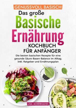 Fragst Du Dich, wie Du Deinen Körper auf natürliche Weise entgiften und mehr Energie im Alltag gewinnen kannst? Möchtest Du wissen, wie Du durch eine basische Ernährung nicht nur abnehmen, sondern auch Deine Gesundheit langfristig stärken kannst? Suchst Du nach einfachen, alltagstauglichen Rezepten, die Dir helfen, Deinen Säure-Basen-Haushalt ins Gleichgewicht zu bringen? Dann ist dieses Kochbuch genau das Richtige für Dich! Neben abwechslungsreichen basischen Rezepten erhältst Du einen umfassenden Ratgeber, der Dir Schritt für Schritt zeigt, wie Du Deine Ernährung umstellst, Deinen Säure-Basen-Haushalt regulierst und so langfristig Deine Gesundheit förderst. Die Vorteile dieses Buches: - Ein gesunder Säure-Basen-Haushalt: Erfahre, wie Du mit der richtigen Ernährung Deinen Körper entsäuerst, entgiftest und entschlackst, um langfristig vital und gesund zu bleiben. - Umfangreicher Ratgeber: Zusätzlich zu den Rezepten erhältst Du wertvolles Wissen darüber, wie der Säure-Basen-Haushalt funktioniert und wie Du typische Säurefallen vermeidest. - Schnelle und einfache Rezepte: Die Rezepte sind so zusammengestellt, dass sie sich problemlos in den Alltag integrieren lassen - auch für Anfänger geeignet. - Natürlich abnehmen: Die basische Ernährung hilft Dir nicht nur dabei, Deine Gesundheit zu fördern, sondern auch auf sanfte Weise abzunehmen, ohne auf Genuss verzichten zu müssen. Was Dich in diesem Buch erwartet: - Verständliches Basiswissen: Alles, was Du über den Säure-Basen-Haushalt wissen musst - von seinen Funktionen im Körper bis zu den Konsequenzen eines unausgeglichenen Verhältnisses. - Ursachen und Lösungen: Erfahre, was einen unausgewogenen Säure-Basen-Haushalt verursacht und wie Du diese Ursachen durch eine einfache Ernährungsumstellung beseitigen kannst. - Praktische Tipps für den Alltag: Lerne, wie Du ganz leicht basische Ernährung in Deinen Alltag integrierst und typische Säurefallen vermeidest. - 14-Tage-Ernährungsplan: Ein durchdachter Plan, der Dir hilft, die basische Ernährung in Deinen Alltag zu integrieren und schnell spürbare Erfolge zu erzielen. Beginne jetzt mit einer gesünderen Lebensweise und sorge für mehr Balance in Deinem Leben - sichere Dir Dein persönliches Exemplar und starte noch heute mit der basischen Ernährung!