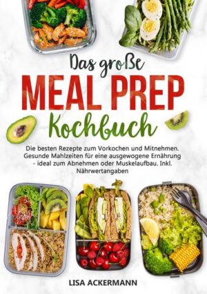 Möchtest Du Deine Mahlzeiten im Voraus planen und Dir so mehr Zeit für Dich selbst schaffen? Fragst Du Dich, wie Du Dich im stressigen Alltag gesund und lecker ernähren kannst, ohne jeden Tag kochen zu müssen? Suchst Du nach einer Möglichkeit, gleichzeitig Geld zu sparen und Lebensmittelverschwendung zu reduzieren? Dann ist dieses Kochbuch genau das Richtige für Dich! Es bietet Dir nicht nur eine Fülle an köstlichen, einfach vorzubereitenden Rezepten, sondern auch die besten Tipps, wie Du Deine Mahlzeiten effizient planst. Dadurch sparst Du nicht nur Zeit und Geld, sondern ernährst Dich auch gesund und abwechslungsreich - ohne dabei auf Genuss verzichten zu müssen. Egal, ob Du Fleisch liebst oder vegan lebst, hier findest Du das perfekte Rezept für Deinen Alltag. Die Vorteile dieses Buches: - Zeit- und Geldersparnis: Meal Prep macht es möglich, im Alltag weniger Zeit für die Essenszubereitung aufzuwenden und gleichzeitig Geld zu sparen. - Stressfreier Alltag: Plane Deine Mahlzeiten im Voraus und verhindere Heißhungerattacken - so kommst Du entspannt durch den Tag. - Perfekt für unterwegs: Ob bei der Arbeit, in der Schule oder auf Reisen - Meal Prep hält Dich auch unterwegs fit und leistungsfähig. - Für alle Ernährungsformen geeignet: Vegetarisch, Vegan, Ketogen, Low Carb, oder Glutenfrei - die Rezepte in diesem Buch decken jede Ernährungsweise ab. Was Dich in diesem Buch erwartet: - Einfache und leckere Rezepte: Praktische Gerichte zum Vorkochen und Mitnehmen, die schnell zubereitet und nährstoffreich sind. - Anleitungen und Tipps: Erfahre, wie Du Meal Prep ohne großen Aufwand in Deinen Alltag integrieren kannst, welche Lebensmittel am besten geeignet sind und welches Equipment Du benötigst. - 14-Tage-Ernährungsplan: Ein einfacher Plan, der Dir den Einstieg ins Meal-Prepping erleichtert und Dir hilft, Dich gesund zu ernähren, Zeit zu sparen und Deine Ziele nachhaltig zu erreichen. - Nährwerte & Kochtipps: Kalorien- und Nährwertangaben zu jedem Rezept sowie hilfreiche Tipps, um die Gerichte perfekt zuzubereiten. Hol Dir jetzt dieses Buch und bring Abwechslung, Gesundheit und mehr Zeit in Dein Leben - ganz einfach mit Meal Prep!