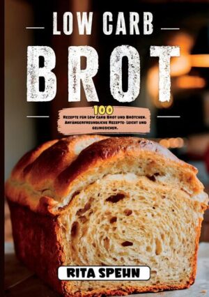 Low Carb Brot selber backen- 100. Rezepte. Brot und Brötchen gehören für viele einfach dazu - aber was, wenn du auf Kohlenhydrate achten willst? Keine Sorge, du musst nicht verzichten! Mit "100 Low Carb Brot und Brötchen Rezepte" entdeckst du, wie einfach und lecker es sein kann, Brotgenuss in deine Low Carb Ernährung zu integrieren. Hier bekommst du 100 fantastische Rezepte, die zeigen, dass es auch ohne klassisches Weizenmehl wunderbar fluffig, knusprig und einfach unwiderstehlich zugeht. Egal, ob du es deftig magst, ein süßes Frühstücksbrötchen suchst oder Lust auf etwas Ausgefallenes hast - dieses Buch hat alles. Das erwartet dich: •Vielfalt pur: Von saftigem Mandelbrot über herzhafte Kräuterbrötchen bis zu nussigen und Gemüsebrot-Kreationen. •Wenig Aufwand, großer Geschmack: Einfache Rezepte mit Zutaten, die du leicht findest - perfekt für spontane Backideen. •Tipps und Tricks: Praktische Ratschläge, damit dein Low Carb Gebäck jedes Mal gelingt. •Durchdachte Nährwertangaben: Damit du genau weißt, was in deinem Brot steckt. Es ist an der Zeit, den Ofen vorzuheizen und deine Küche in eine duftende Low Carb Bäckerei zu verwandeln. Lass dich inspirieren und überzeuge dich selbst: Low Carb Backen ist alles andere als langweilig!