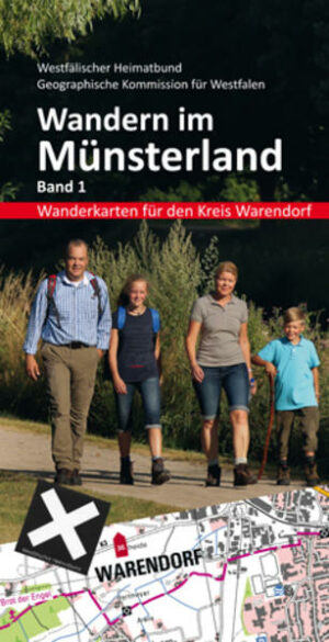 Die neue Wanderkarte im Maßstab 1: 25.000 für den Kreis Warendorf Die klassische Wanderkarte des Münsterlandes