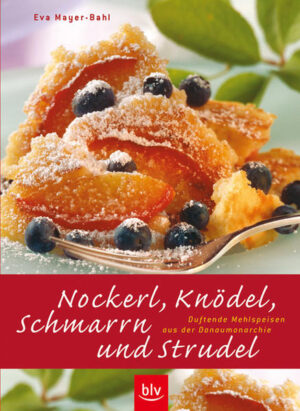 Die zarte Verführung für Schlemmer: eine einzigartige Sammlung von Originalrezepten für süße und pikante Mehlspeisen - von Nockerln, Knödeln, Strudeln und Palatschinken über Gerichte mit Nudeln, Kartoffeln, Reis und Mais bis zu Aufläufen, Puddings und Cremes.