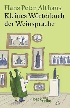 "Danke für dieses zugleich kernige, feinnervige, markige, erhabene Buch!" Hendrik Werner, Die Welt Hans Peter Althaus erklärt kurzweilig und allgemeinverständlich, welche Bezeichnungen es für verschiedene Eigenschaften des Weins wie Farbe, Geruch, Geschmack, Säure oder Alter gibt und in welchen Zusammenhängen sie benutzt werden. Ein lexikalischer Teil erläutert darüber hinaus die Bedeutung von mehr als 1.000 Weinwörtern, macht auf Synonyme, regionale Unterschiede und häufige Mißverständnisse aufmerksam und bietet prominente literarische Beispiele für ihre Verwendung. Was bedeutet es, wenn Wein als artig, blumig, knochig oder nett bezeichnet wird? Was heißt es, wenn er Feuer, Firne, Rasse oder Zukunft hat? Zur Beschreibung der Weineigenschaften wird ein Sonderwortschatz verwendet, mit dem sich die im Wein vorkommenden Inhaltsstoffe und ihr Zusammenspiel am besten erfassen lassen, der aber nur teilweise festgelegt ist. Dadurch ergeben sich häufig Schwierigkeiten beim Verstehen von Weincharakterisierungen, wie sie auf Angebotslisten und Weinkarten, in Ratgebern oder bei Weinproben verwendet werden. Hans Peter Althaus stellt hier die Weinsprache aus der Sicht des Weinliebhabers auf den Prüfstand und erklärt - in der Praxis erprobt - die häufigsten Weinwörter im Zusammenhang der sensorischen Weinbeurteilung. Ein unentbehrliches Vademekum für alle Weinliebhaber, die zwischen blumigen Umschreibungen und präzisen Charakterisierungen unterscheiden wollen.