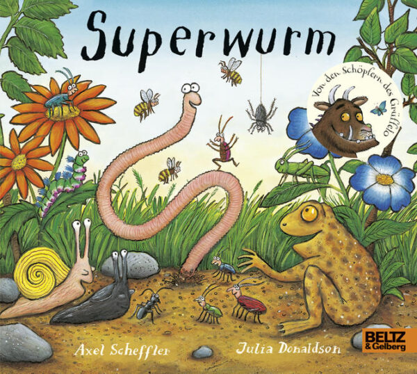 Superwurm: Vierfarbiges Pappbilderbuch | Axel Scheffler