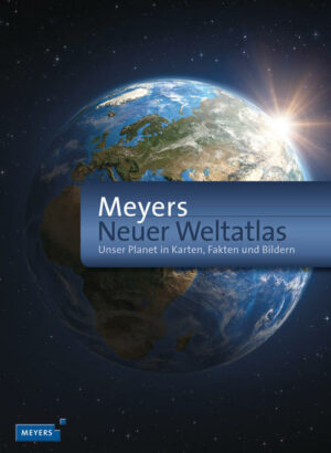 »Meyers Neuer Weltatlas« zeichnet ein präzises und aktuelles Bild unserer Erde: Optisch wie inhaltlich auf dem neuesten Stand der Kartografie