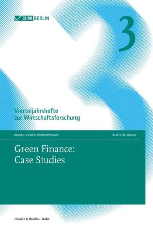 Honighäuschen (Bonn) - Is the Paris Climate Agreement of 2015, with its ambitious goal of the temperature increase compared to pre-industrial levels not to exceed 1.5 degrees Celsius, achievable? This certainly depends on the policy efforts undertaken. Climate scientists point to the disastrous consequences of unmitigated climate change: an increasing frequency of severe weather disasters, losses in biodiversity, rising sea levels with the associated large-scale migration from low-lying territories, among others. Economists debate the pricing of CO2 emission through measures such as capand-trade and a carbon tax. Young generations organize street demonstrations for a better future. Multilateral institutions, including the World Bank, IMF, OECD, ILO, the EU-Commission, and numerous central banks design policies to mitigate and adapt to climate change. Recently, financial markets (investment firms, pension funds, sovereign wealth funds, and university endowments) have been mobilized to support the financing of climate policies. Although the financial markets are traditionally characterized by the primacy of shareholders short-termism, the threat of stranded fossil fuel assets and long-run benefits of renewable energy investments have moved discussions on green finance to the front. These two volumes on Green Finance contain many pathbreaking contributions from financial market participants, the EU-Commission, the IMF, the World Bank, central banks, academics, and practitioners. Significant work on sustainable policies, pathways to a fair transition, financing instruments for the energy transition, the favorable role of current macroeconomic conditions, the low financing costs of green investments, and the available fiscal space are presented in the first volume. The second volume contains corresponding case studies on agriculture, innovative SMEs, industry sectors, and countries. Why are Political Parties and Governments still waiting?