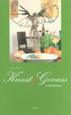 Kunst und Genuss liegen dicht beieinander. In Mainfranken leben zahlreiche Künstler, deren Werke ein echter Genuss fürs Auge sind. Auch für viele Gastronomiebetriebe ist die Zubereitung ihrer Speisen eine Kunst. Dieses Buch lädt ein zu einer Entdeckungsreise durch das vielfältige künstlerische und gastronomische Angebot in dieser Region. Künstler beschreiben sich und ihre Kunst, Gastwirte laden ein zu vielfältigen Gaumenfreuden und verraten manches Geheimnis aus ihrer Küche. So ist dieses Buch ein besonderer Führer für alle, die Bildende Kunst und Kochkunst gleichermaßen zu schätzen wissen.