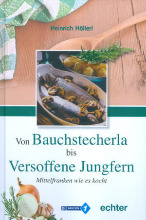 In diesem Buch zur Bayern 1-Tour „Franken genießen“ stehen keine Sternemenüs, sondern typisch traditionelle mittelfränkische Gerichte: bodenständig, kreativ und aus heimischen Produkten. Gemeinsam mit den Hörern von Bayern 1 wirft der Autor einen Blick in die mittelfränkischen Kochtöpfe und lädt ein zu Nürnberger Gwerch, Gegerlesgfüll, Peterlestrudel, Schäuferla und andere Köstlichkeiten der Region.