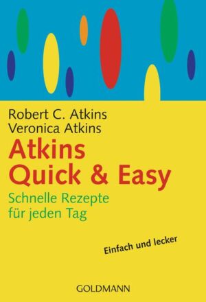 Köstliche Low-Carb-Rezepte für die schnelle Küche. In weniger als einer halben Stunde steht eine köstliche, gesunde Low-Carb-Mahlzeit auf dem Tisch, die die Pfunde purzeln lässt. Alle Rezepte sind mit genauen Nährwertangaben inklusive Nettokohlenhydraten versehen und machen dieses Kochbuch zur idealen Ergänzung für „Die neue Atkins-Diät“.