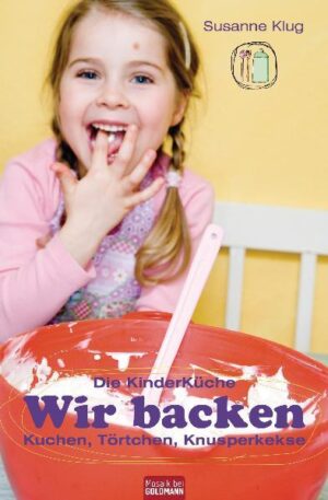 Leckere Rezepte, die kinderleicht gelingen Rühren, kneten, naschen - backen macht allen Kindern Spaß. Und ganz nebenbei lernen sie, wie man mit frischen Zutaten etwas Leckeres zaubern kann. Kinderküche-Initiatorin Susanne Klug erklärt Schritt für Schritt, wie die beliebtesten Gebäcke entstehen: Käsekuchen und Schokoladenkekse, Mini-Amerikaner und Sandkuchen, Erdbeerpizza und Apfeltaschen. alle Rezepte sind kinderleicht nachzubacken und es ist für jeden Geschmack und jeden Anlass etwas dabei. Kinderküche-Gründerin Susanne Klug zeigt, wie es geht, und präsentiert tolle, neue Backideen für Kinder. Farbenfroh und appetitlich!