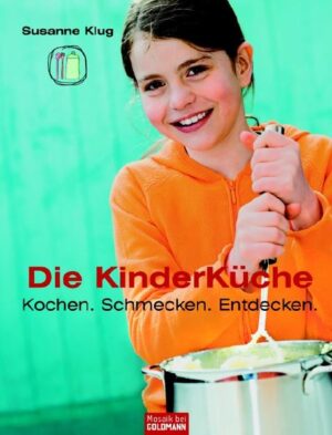 KOCHEN. SCHMECKEN. ENTDECKEN. SO MACHT GESUNDE ERNÄHRUNG SPASS! In der Münchner „KinderKüche“ können Kinder gemeinsam kochen und entdecken, wie gut selbst gemachtes Essen aus frischen Zutaten schmeckt. Das Kochbuch bringt kleine Köche ab acht Jahren auf den Geschmack am gesunden Essen. Die Rezepte sind in der Kinderküche erprobt und von den Kindern, die dort kochen, einstimmig für lecker befunden worden. › Lieblingssalate für die ganze Familie › Ganz schön bunte Suppen › Kartoffeln, die alles können › Nudeln mit Sauce › Süßes für kleine Leckermäuler › Tipps und Tricks, zum Beispiel: Ei aufschlagen Mit einfachen Schritt-für-Schritt-Anleitungen und lustigen Illustrationen können die Nachwuchsköche alles selber machen. • Das macht Spaß: das Kochbuch, mit dem Kinder selbst kochen lernen. • Ein kunterbuntes, fröhliches Kochbuch mit kinderleichten Anleitungen. • So lässt sich junges Gemüse für Obst, Salat etc. begeistern.